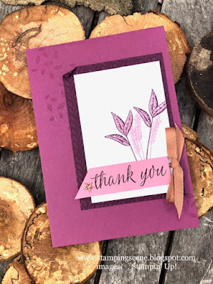 thank you cards handmade by zoe tant uk stampin up