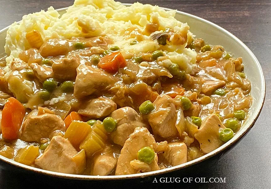 Slow Cooker Chicken Casserole with Campbell's Soup