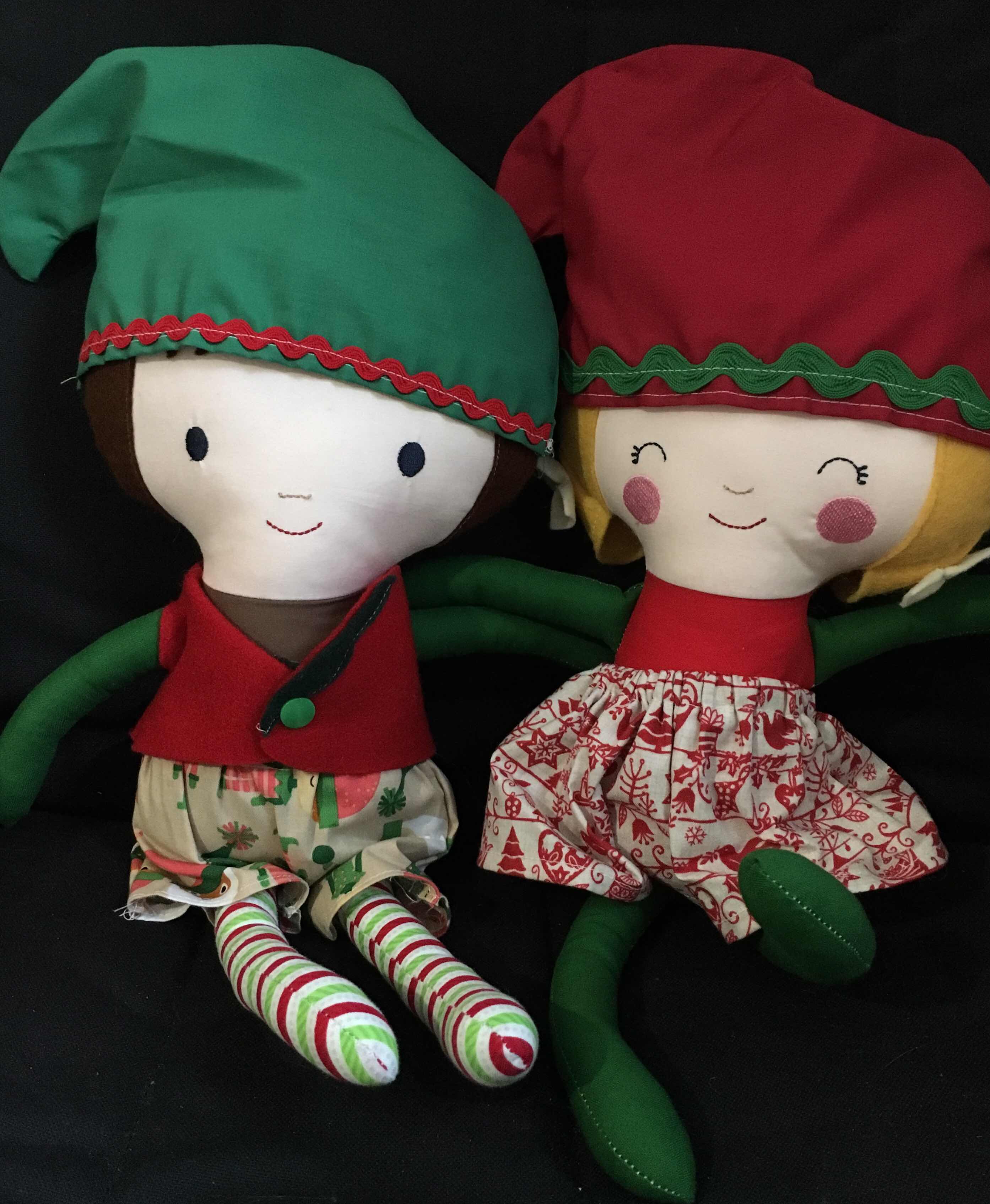 Christmas Elves Jack and Holly