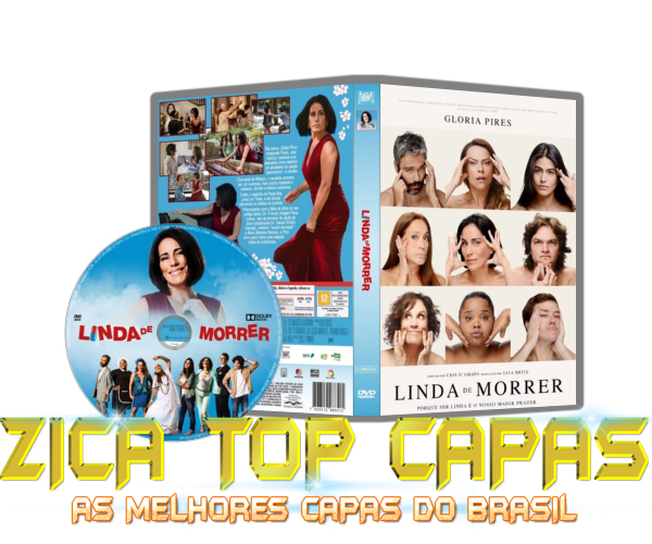 CAPA DO DVD - LINDA DE MORRER - LABEL - 2015