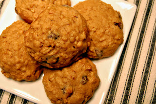 Pumpkin Oatmeal Cookies