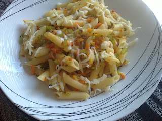 Macarrones con verduras