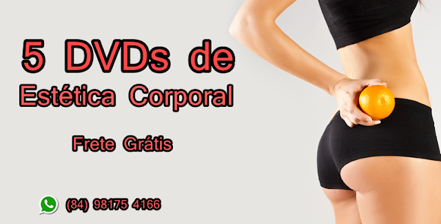 Promoção - Kit com 5 dvds de Estética Corporal