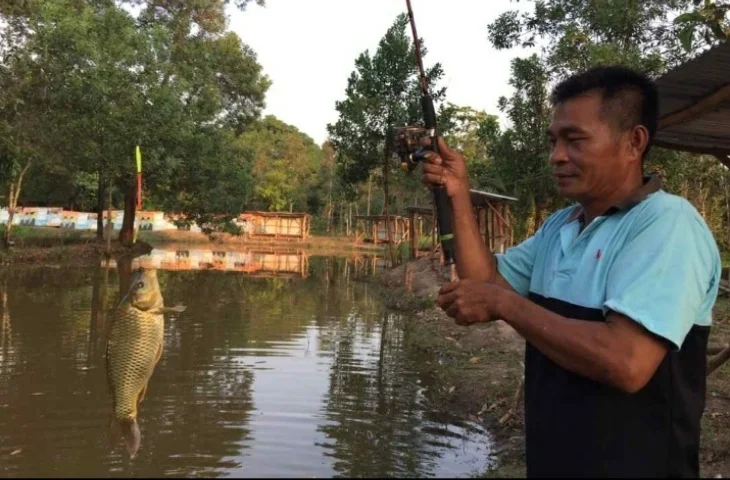 Di Rawa Gelam Fishing Club, Hanya Bayar Rp 20 Ribu Bisa Bawa Ikan Monster