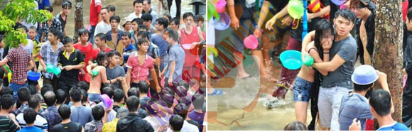 Ribuan Pria Menelanjangi Wanita Pada Water Splashing Festival Yang Kacau Di China [ www.BlogApaAja.com ]