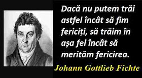 Maxima zilei: 19 mai - Johann Gottlieb Fichte