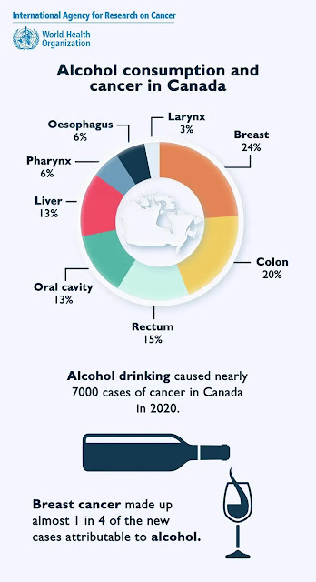 El consumo moderado de alcohol se relaciona con un mayor riesgo de cáncer