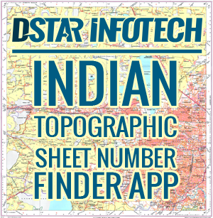 Topo Graphical Sheets and Map Number Finder application - Dstar Infotech
