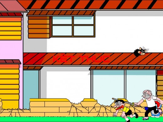 Game thể thao Nobita đánh bóng chày