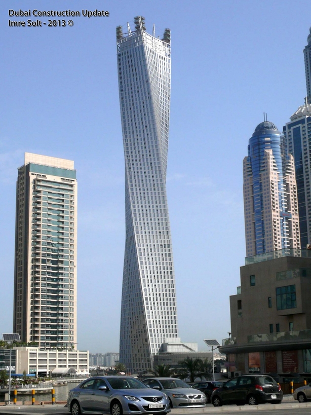 Dubai Constructions Update by Imre Solt: Cayan Tower 