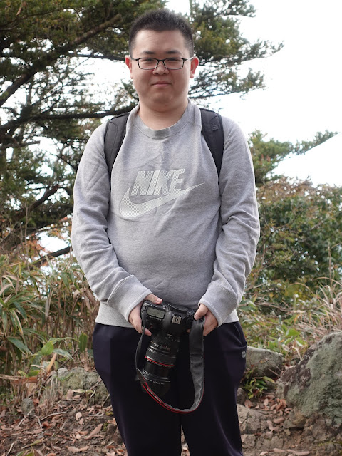 香港からの観光で大山に来られた人