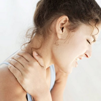 Pain Neck Shoulder Woman Neutral Sore Anguish Fatigue Multiple Sclerosis