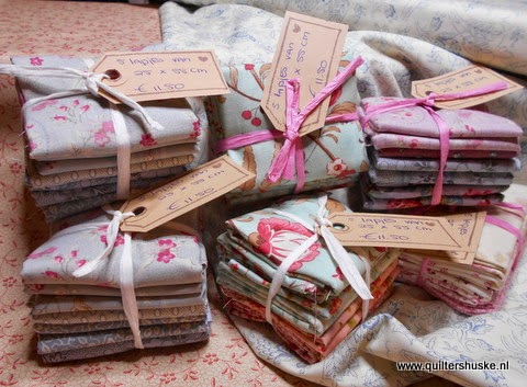 Pastel stofpakket.