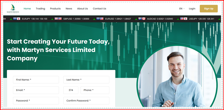 [Мошенники] martynservice.com – Отзывы, развод, лохотрон! Компания Martyn Services Limited Company