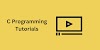 C Programming Tutorials for beginners
