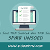 Contoh Soal Spmb Mandiri Unsoed