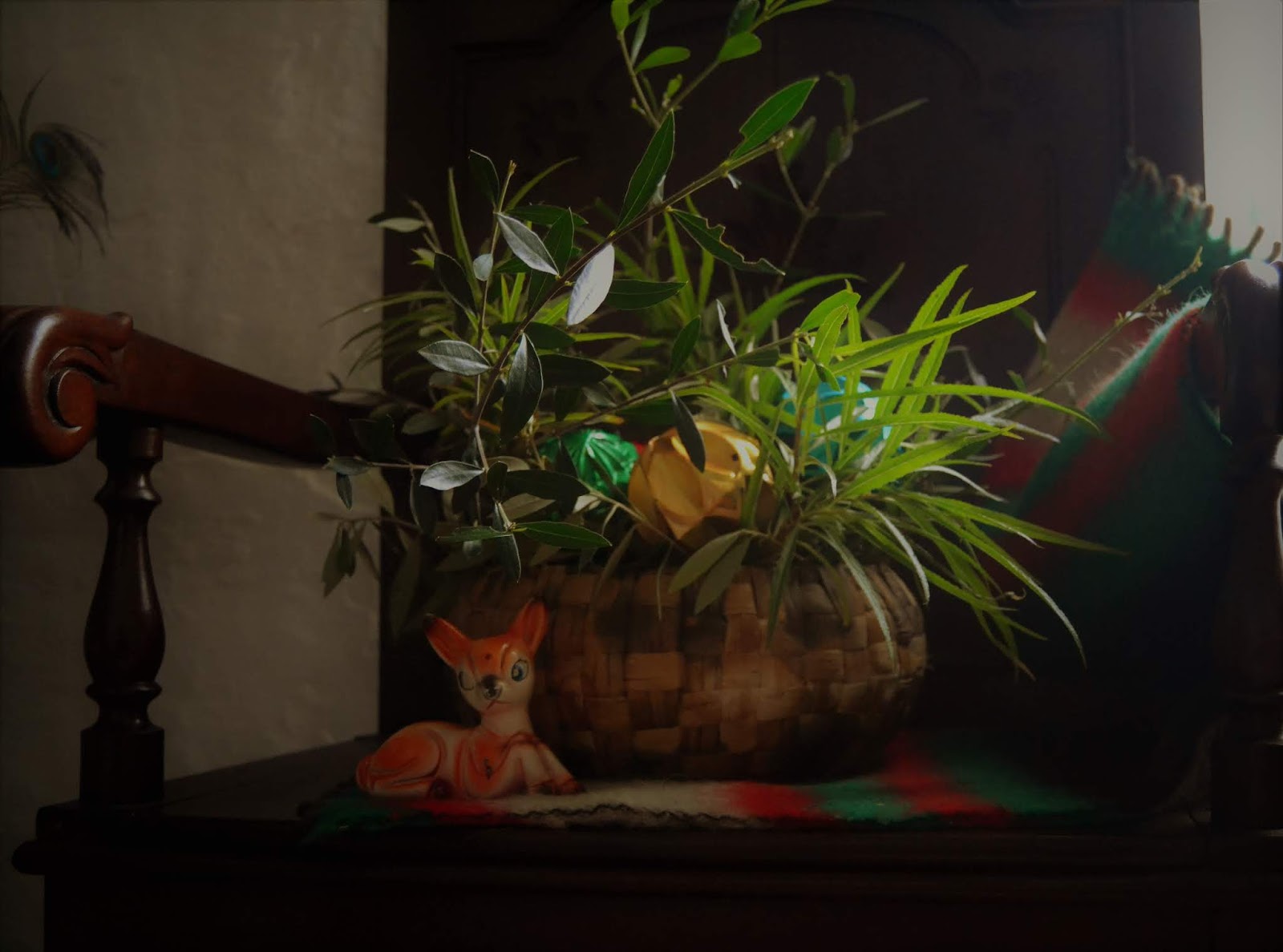 La decoración de mi casa; como decorar tu navidad con plantas y objetos antiguos