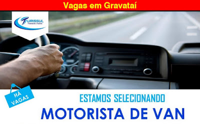 Empresa contrata Motorista de Van em Gravataí