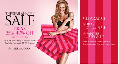 victoria's secret semi annual sale