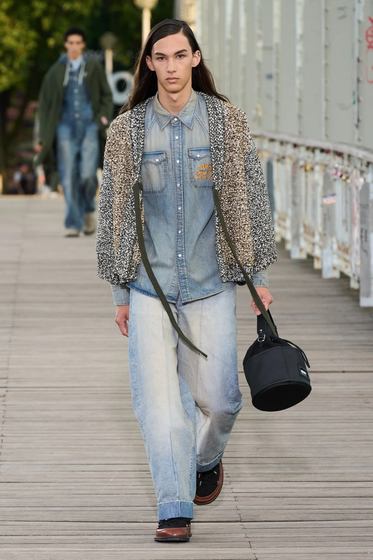 Kenzo Spring Summer 2024 collection fashion show in Paris