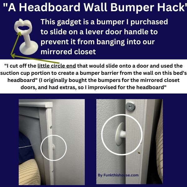 A Headboard Wall Bumper Hack