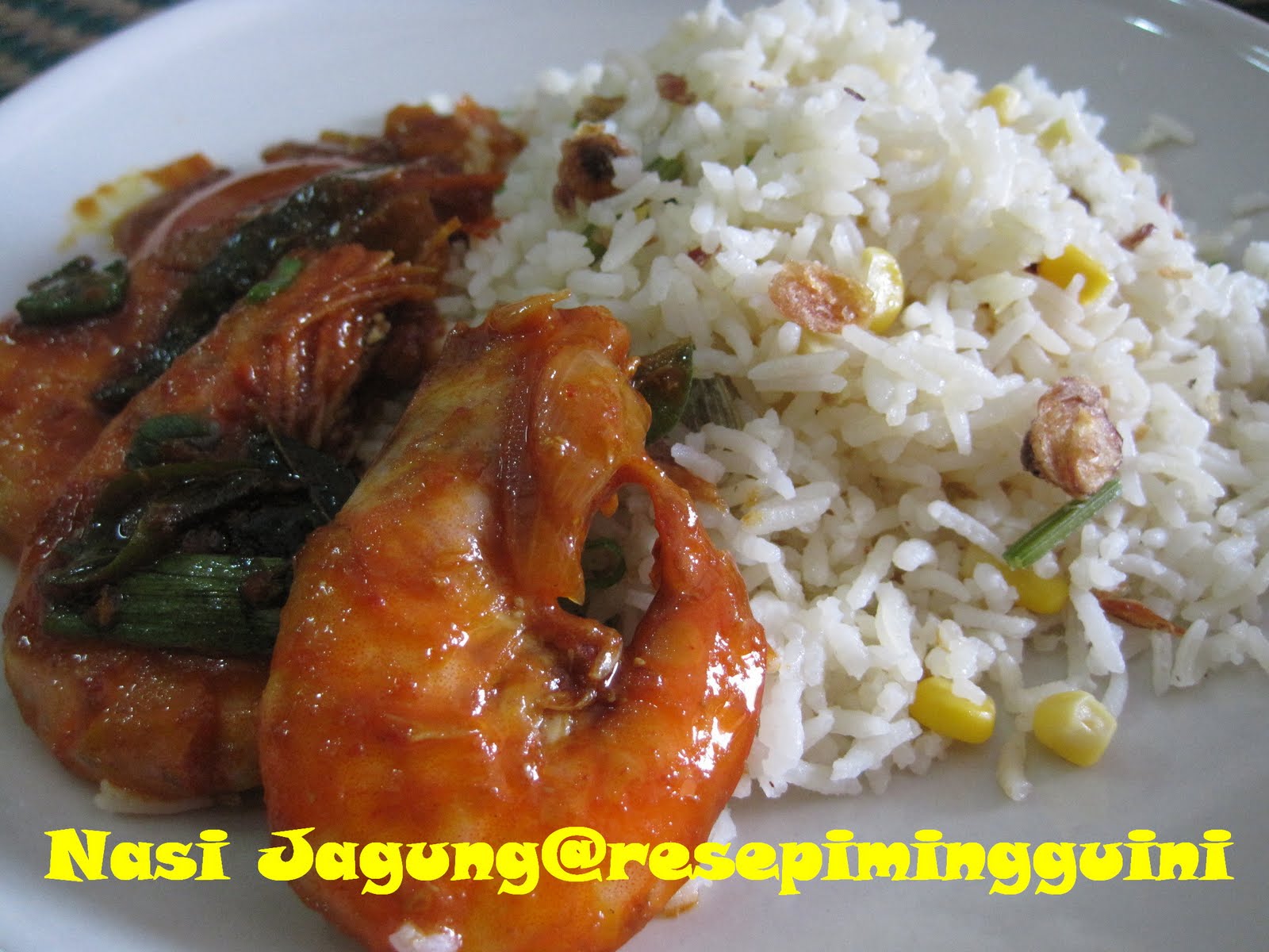 Nasi Jagung  Resepi Minggu Ini