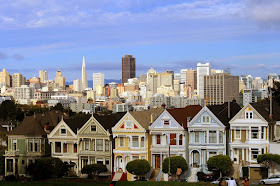 San Francisco, California, USA, painted ladies