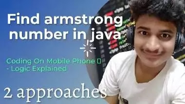 Java program to check armstrong number [2 ways] - codeyourslf