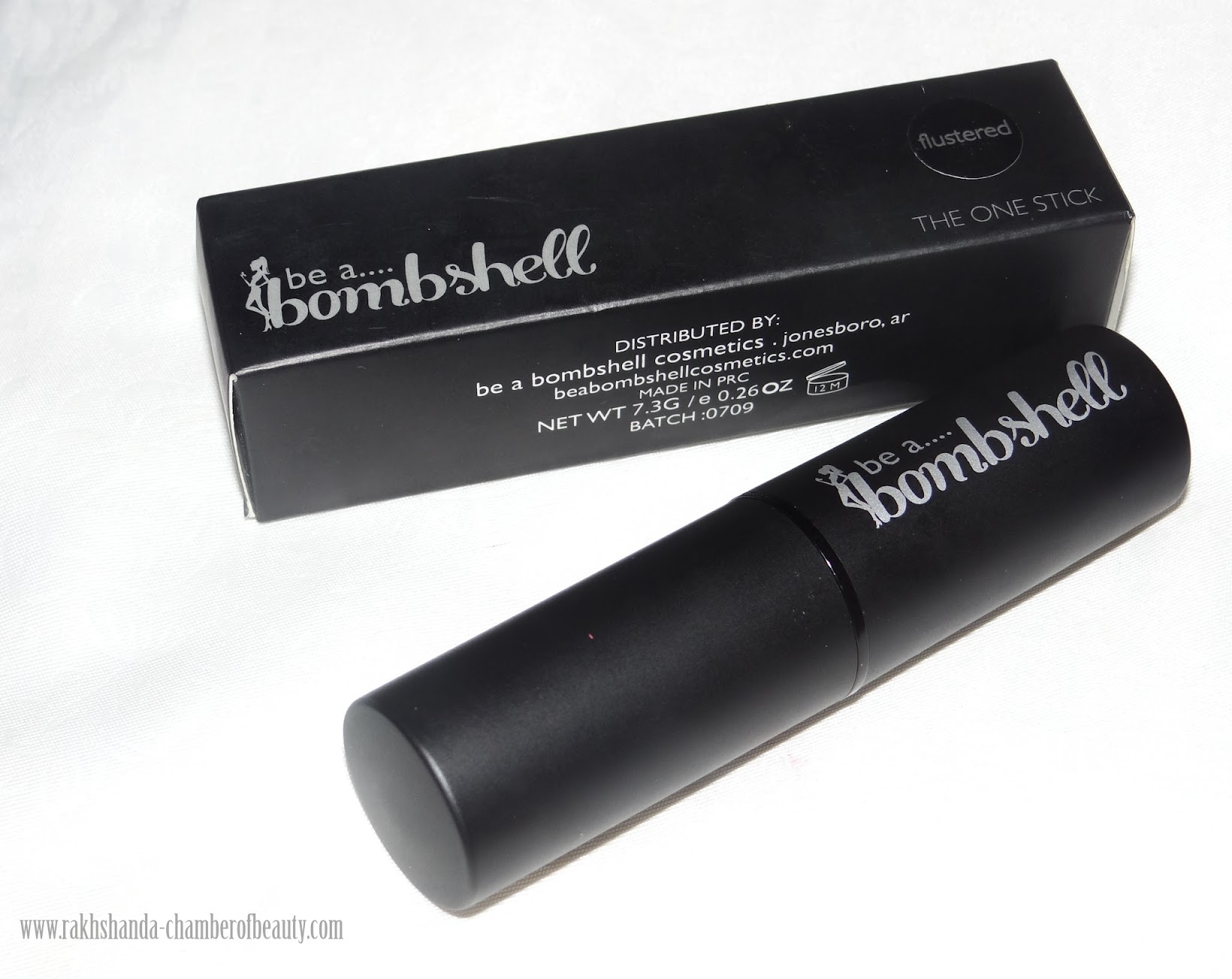 Be A Bombshell The One Stick - Flustered review, swatches, price in India