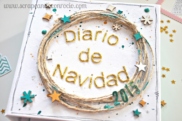 Diario de Navidad Scrapbooking