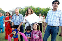 Madhuri Dixit at the Kite Festival