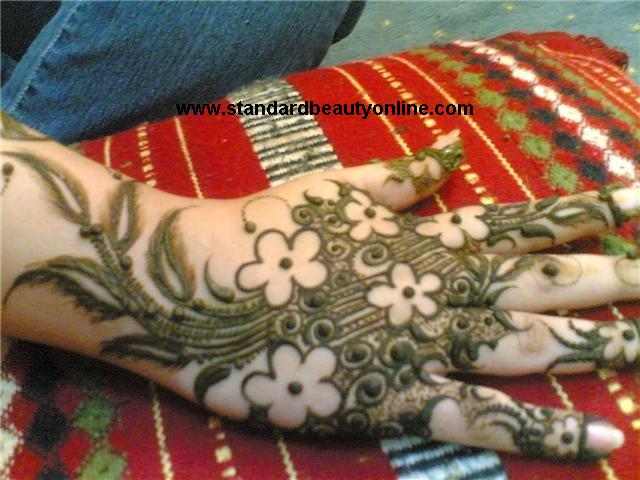Mehndi is known as the art of applying henna tattoos or designs on different 