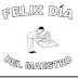 Dibujos para colorear Día del maestro