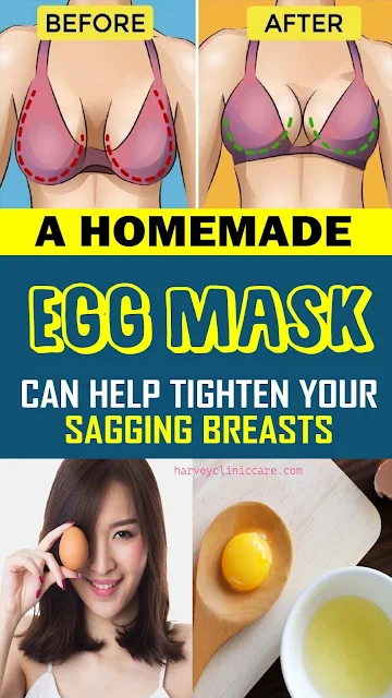 A Homemade Egg-Mask Can Help Tighten Your Sagging Breasts