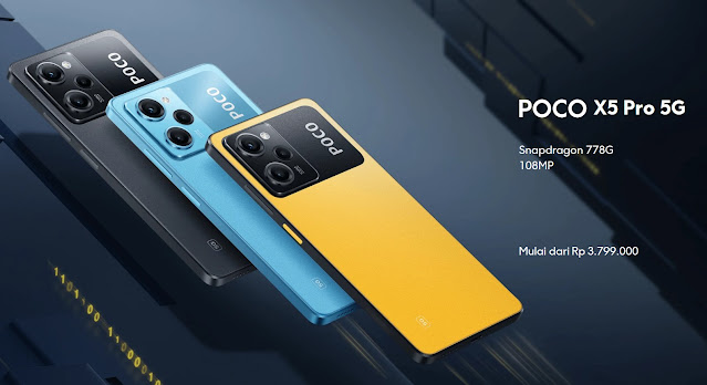 Harga dan Spesifikasi POCO X5 Pro 5G, Andalkan Kamera 108 MP Bertenaga Qualcomm Snapdragon 778G