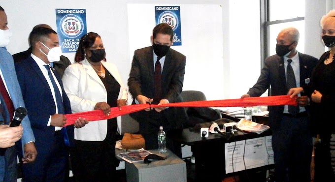 Jáquez encabeza inauguración de modernas oficinas en extensión consular de El Bronx 