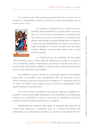 Suscripción mensual a I Ching & Tarot. Adivinación con oráculos. Tres Mancias Consultoría