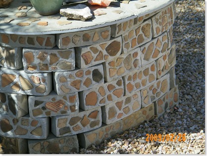 bricks made by Jim and Toma in milk cartons