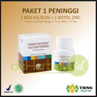 Suplemen Peninggi Badan Tiens