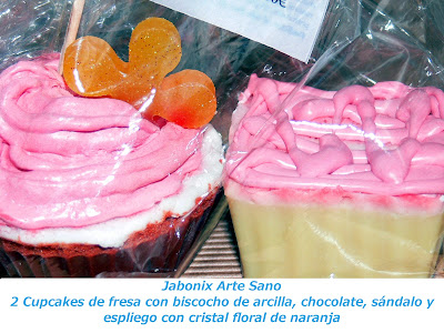 Jabonix Arte Sano cupcake de fresa