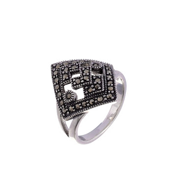 Marcasite Silver Rings | divinejewelsindia