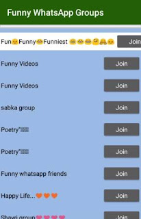 Download Whatsapp Groups Link join application - Group Join Free Apk download, here you download the WhatsApp Groups application and enjoy.