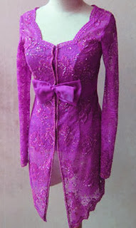 model kebaya brokat