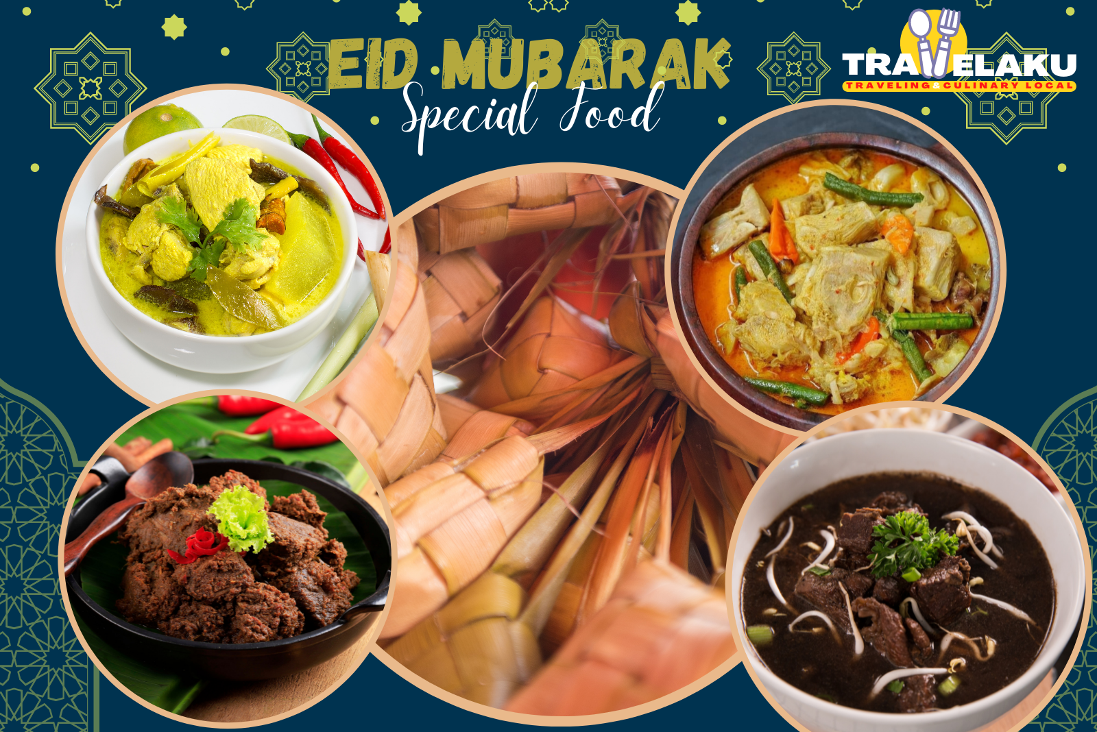 10 Kuliner Khas Lebaran, cita rasa kenikmatan yang menggoda.