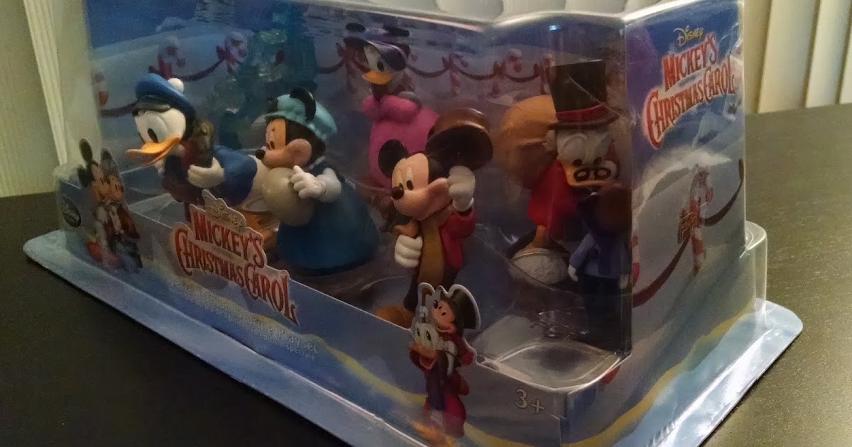 mickey's christmas carol stuffed animals