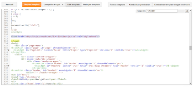 Memasang videojs di blogger