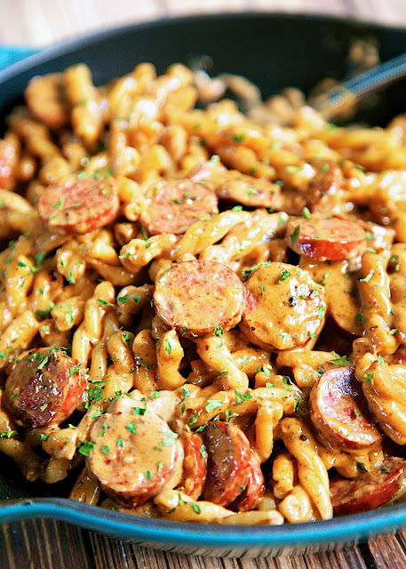 Smoked Sausage Cajun Alfredo | Plain Chicken®