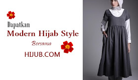 modern hijab style yang elegan 