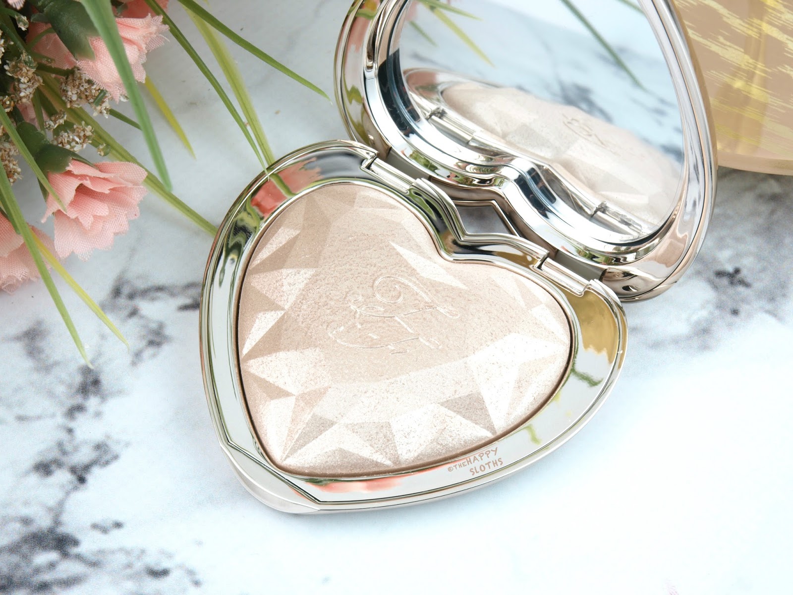 Too Faced Love Light Prismatic Highlighter in "Blinded by the Light": Review and Swatches