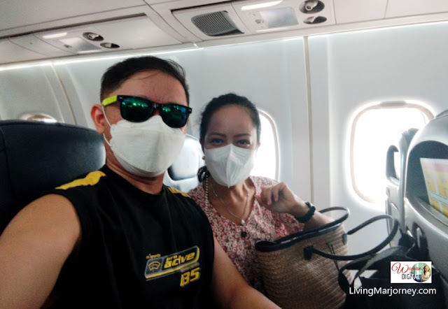 on board Cebu Pacific Air